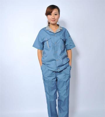 深圳寶安制衣廠直供 工作服 廣告衫 職業(yè)套裝 團體裝 勞保工裝2